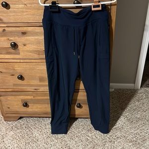 Womens Navy Blue Calia jogger size Small